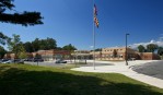 FSK Middle school exterior on sunny day
