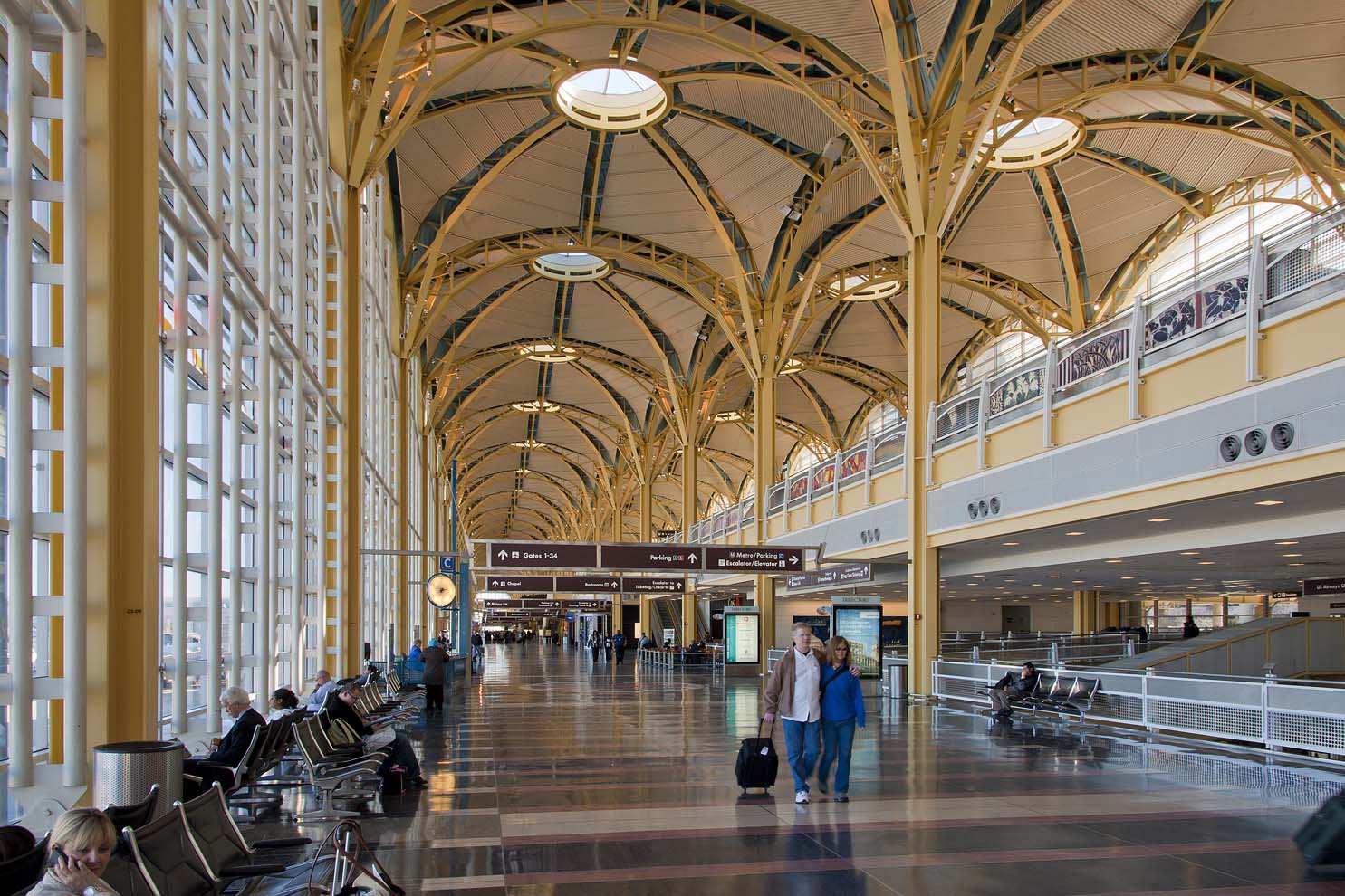Washington National Ronald Reagan Airport interior