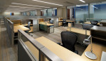 six work spaces in cluster