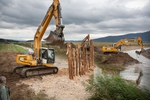 On September 2019 restoration is well underway. On September 6, 2019, the Notranjska Regional Park as part of the Life Stržen project diverted the Stržen stream that fills the lake into its restored meanders. The riverbed of Stržen was straightened 200 years ago to make water flow away faster, thus preventing the field to become a lake. With the stream back in its old menaders and two other minor streams partially restored, the lake is now 80% restored to its state before human intervention 200 years ago.