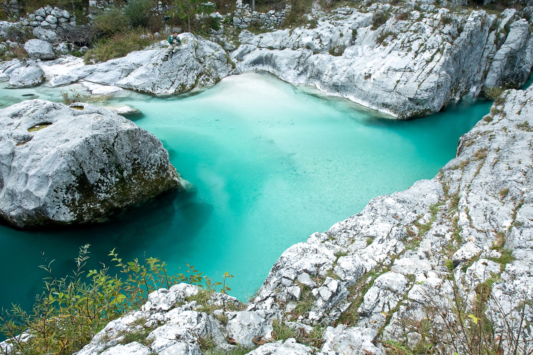 Thousands of fishermen flock to Soca River basin to try and catch the illusive and famous Marble trout, known to grow over 120cm and weigh over 25kg. Fishing regulation in Slovenia is strict, permits are very expensive, and size and quantity limits of a Marble trout catch are very low. All in the name of preserving the species.