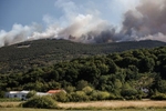 Fire above Renče, 17. 7. 2022