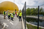 International guests visit the RCERO Ljubljana mechanical biological treatment plant on their zero waste study tour of Slovenia organized by Zero Waste Europe on May 8, 2019.