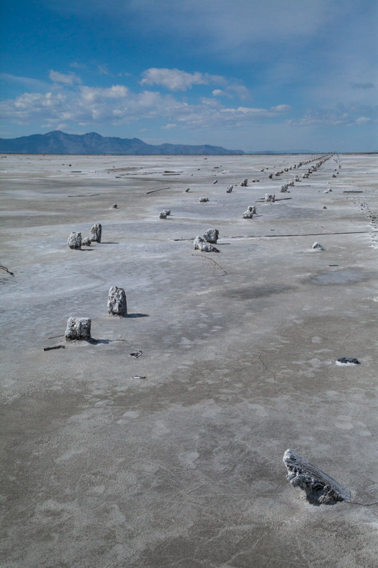 Salt Flats Great Salt Lake, Utah