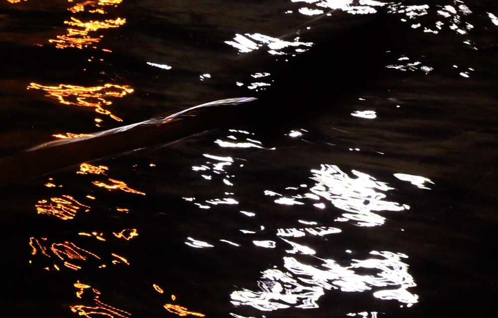 Night Paddle on the Ganges Varanasi, India