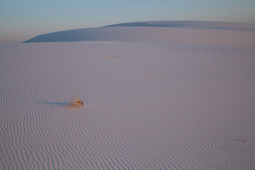 Empty White Sands, New Mexico