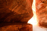 Coming Out of the Light Petra, Jordan