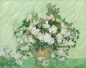 Vincent van Gogh (Dutch, 1853 - 1890 ), Roses, 1890, oil on canvas, Gift of Pamela Harriman in memory of W. Averell Harriman