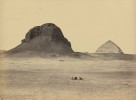 Francis Frith, The Pyramids of Dahshoor From the East, British, 1822 - 1898, 1857, albumen print from collodion negative, Patrons' Permanent Fund