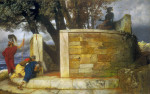 Arnold BÃ¶cklin (Swiss, 1827 - 1901 ), The Sanctuary of Hercules, 1884, oil on wood, Andrew W. Mellon Fund
