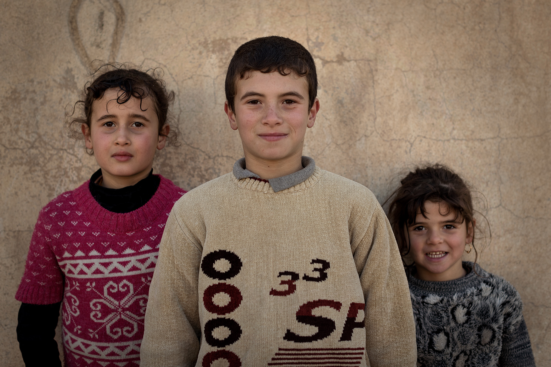 Kids in the street. Mosul, Iraq on Jan. 6, 2017.
