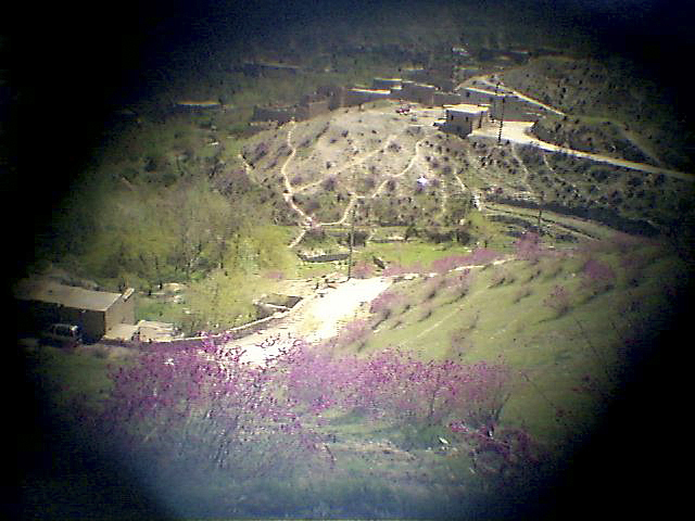 Hillside in the country outside of Kabul.