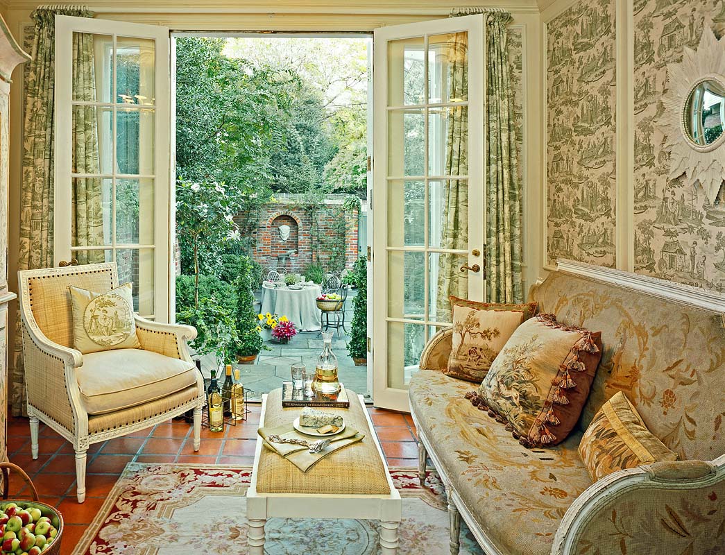 Private Residence, GeorgetownWashington, DCInterior Design by Mary Douglas DrysdaleVERANDAVeranda -- cover story