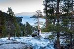 Having your wedding photos taken at Lake Tahoe can result in some truly stunning images. The lake provides a backdrop of stunning natural beauty, with mountains, forests, and crystal-clear waters. You and your spouse can take advantage of the lake's many scenic spots, including sandy beaches, forested hiking trails, and rocky outcroppings with panoramic views. 