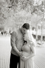maternity session in Hoboken along waterfront