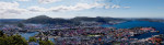 Panorama of Bergen Norway