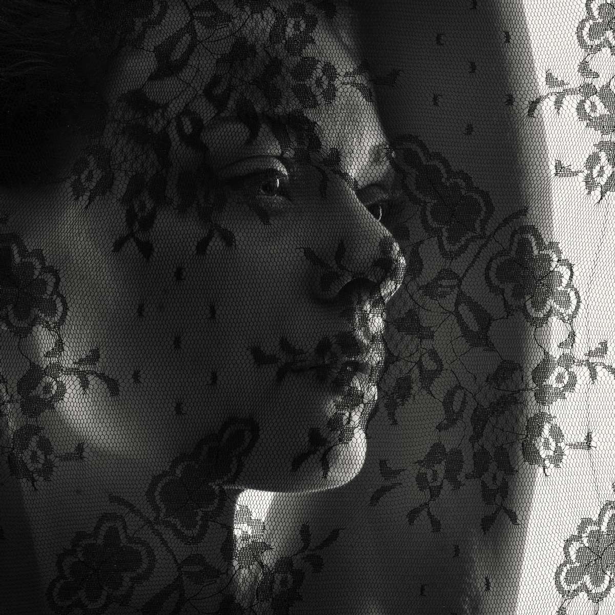 double exposure portrait of a beautiful woman. Nude double exposure fine art prints, 