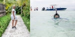 Walking-down-path-snorkling