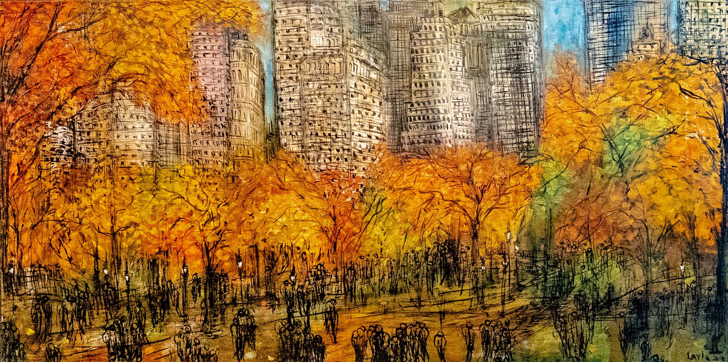 Central Park in the Fall , Opus 21 