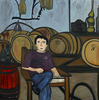 Roberto in Wine Cellar 