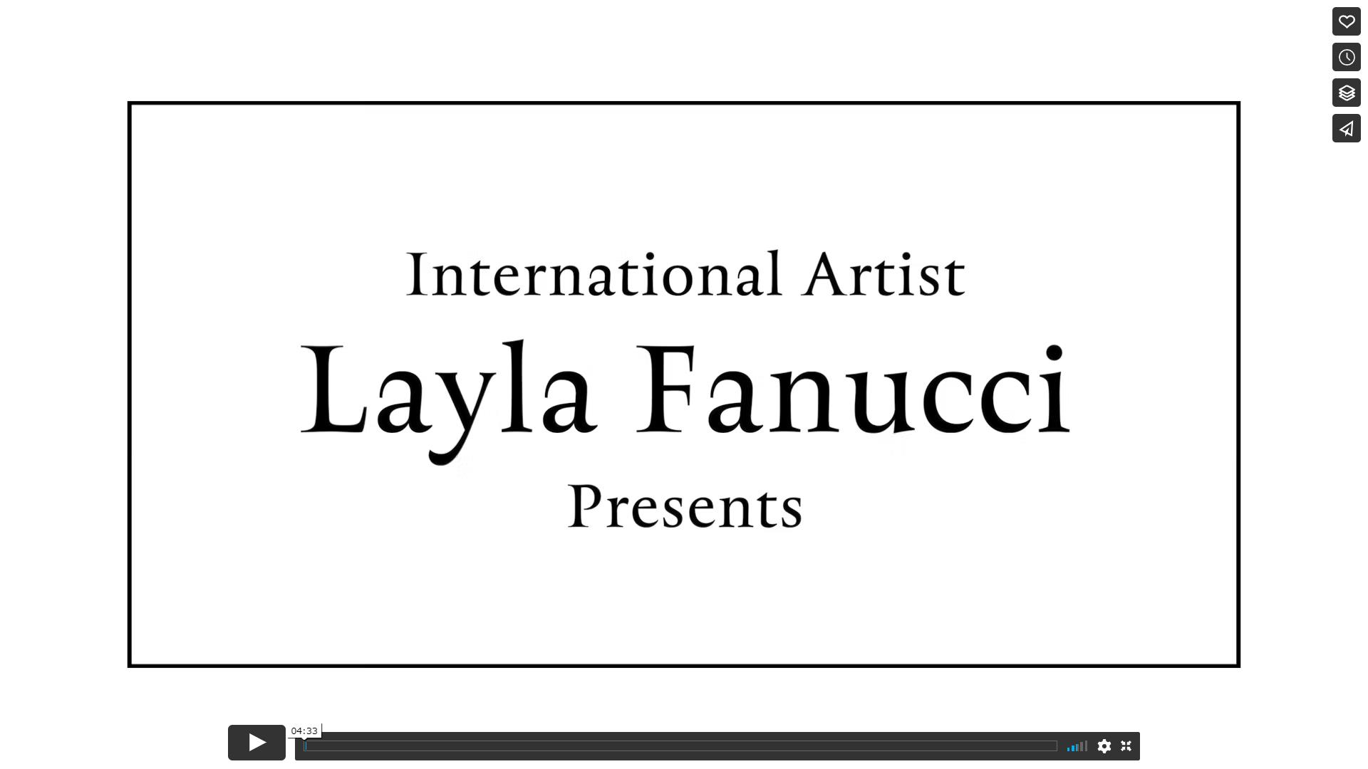Central Park Services International Artist Layla Fanucci
