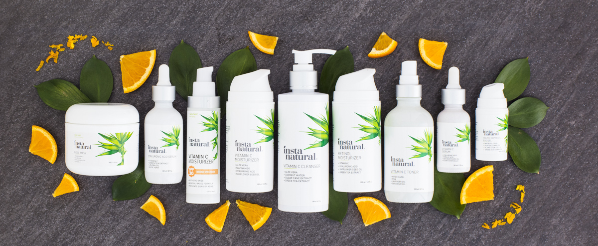 Skincare and Cosmedic product photography for Instanatural, by Jam Creative.