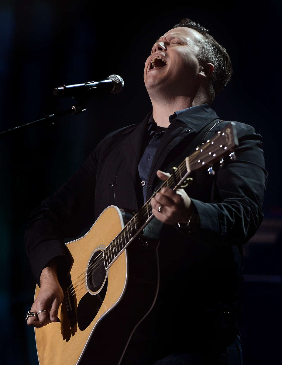 Jason Isbell performs during the 2014 Americana Music Honors and Awards show in Nashville, Tenn. (AP Photo/ Mark Zaleski)