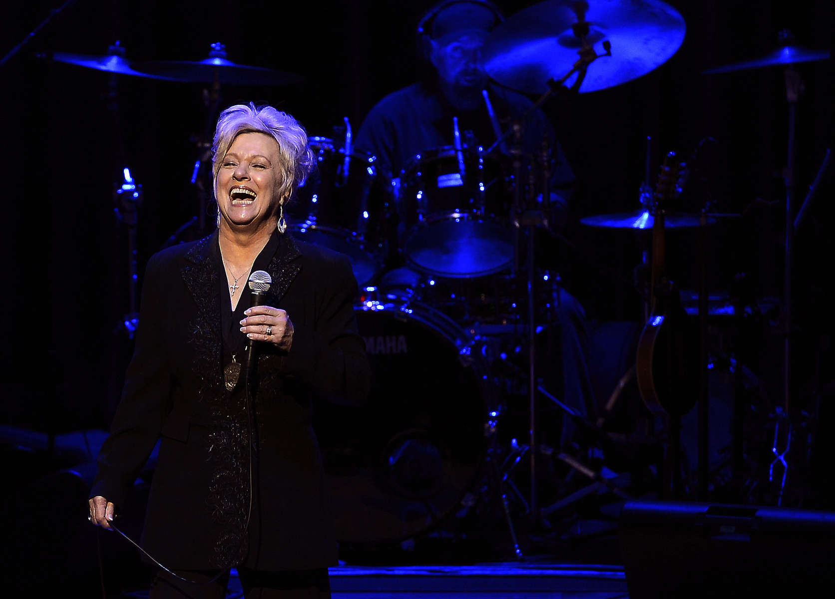 Connie Smith performs {quote}When I Get to Glory (Sing, Sing, Sing){quote} at the ceremony for the 2013 inductions into the Country Music Hall of Fame in  Nashville, Tenn. Theinductees are Bobby Bare, the late “Cowboy” Jack Clement and Kenny Rogers. (AP Photo/ Mark Zaleski)
