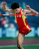 High jumper Bin Hou, of China, established a new world record for amputees of 1.92m in the men's high jump. (The San Bernardino Sun/ Mark Zaleski)