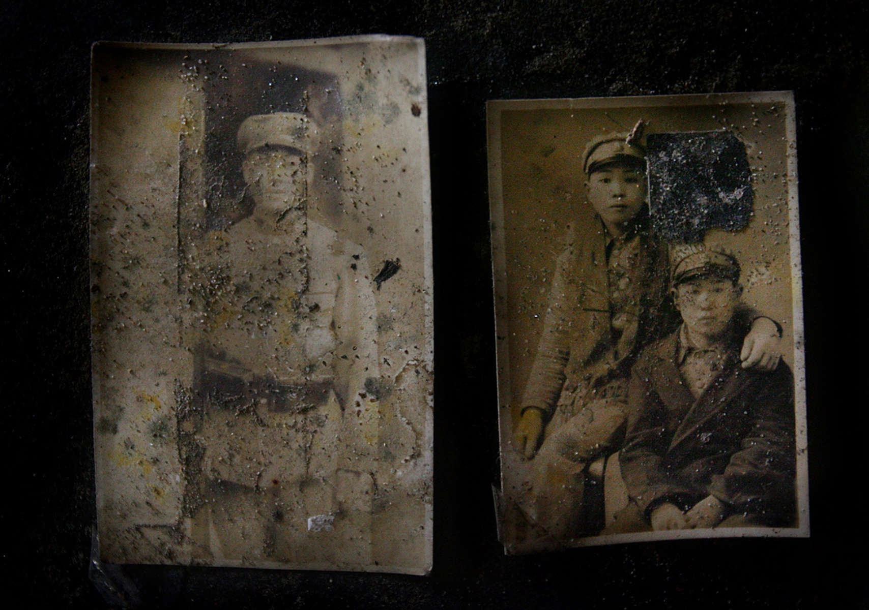 Photographs found in the tsunami ravaged areawere brought to Wakabayashi Gym in Sendai, Japan, with the hope someone would claim them. (The Press-Enterprise/ Mark Zaleski)  