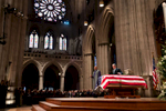 George H.W. Bush funeral services on December 5, 2018. Photo by Paul Morse