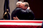 George H.W. Bush funeral services on December 6, 2018. Photo by Paul Morse