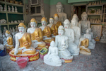 Beautiful  statues of Buddah