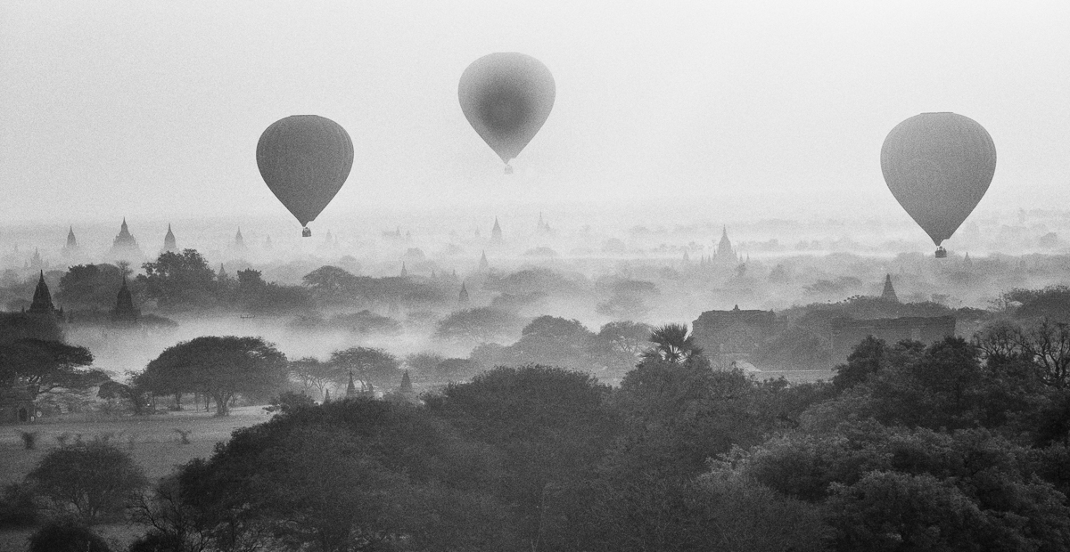 Dreamy Bagan morning