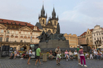 Prague, Czech Republic's,  busy Square