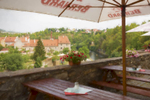 Lunching by the Vltava River