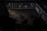 People's Liberation Army (PLA) soldiers stand in formation next to Hong Kong Polytechnic University (PolyU), Hong Kong, China November 23, 2019. The barracks where the PLA soldiers are housed, where they train and stay fit is located across the street from the University. There was a constant fear that the mainland Chinese government might send in military, risking reliving something like the Tiananmen Square massacre.