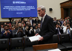 Former Special Counsel Robert Mueller arrives to testify before a House Intelligence Committee hearing on the Office of Special Counsel's investigation into Russian Interference in the 2016 Presidential Election on Capitol Hill in Washington, U.S., July 24, 2019.