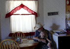 Dennis Baker, 53, hangs out with his granddaughter Kaylie Baker, 6, before a delayed Father's Day dinner for him June 23, 2015 at his home, situated on his farmland in Tracy, Calif. Baker, who farms 40 acres of hay, became concerned for his crop after a hearing at the San Joaquin County Superior court between the State Water Board and his water district (the Banta-Carbona Irrigation District) was held to decide whether it is legal for the state to stop water diversions to senior water rights holders like him. If the water stopped flowing to his land, he was worried about losing his crop, or more importantly, losing his “permanent pasture” which has been reseeding itself for 50 years.