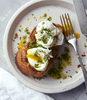 Poached eggs,
Book: The Art of Vegetarian Cooking
Food Styling: Adrienne Anderson
Prop Styling: Paige Hicks