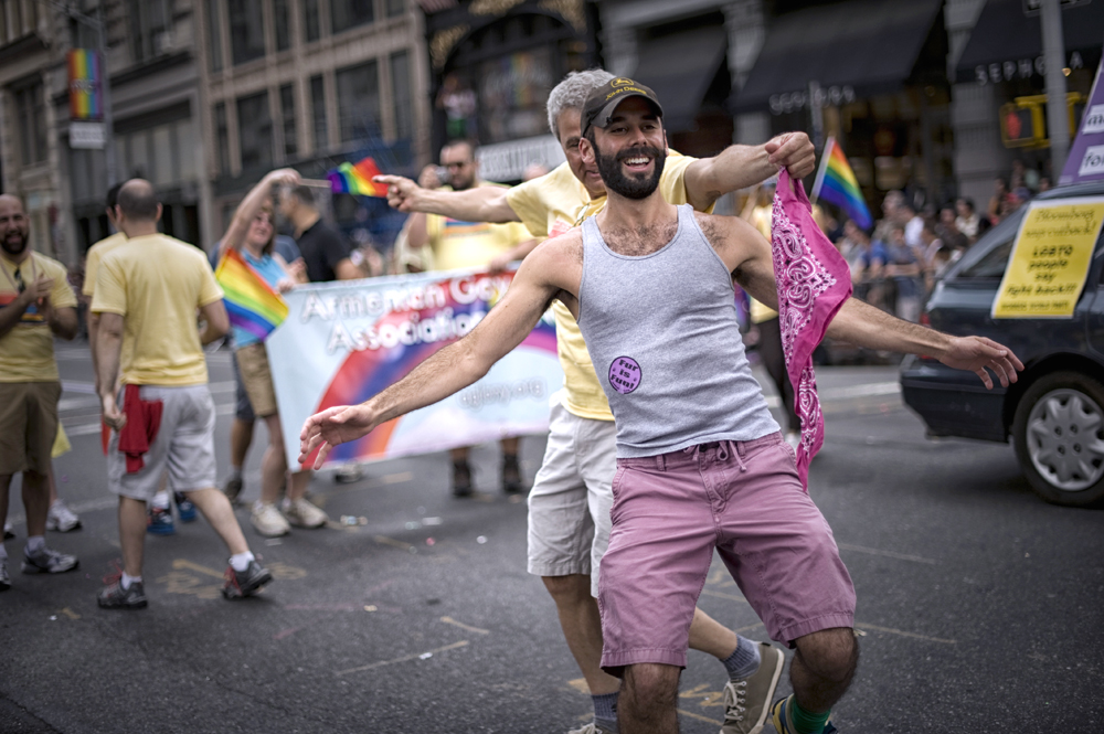 The Armenian Gay and Lesbian Association, LGBT Pride Parade - New York, USA