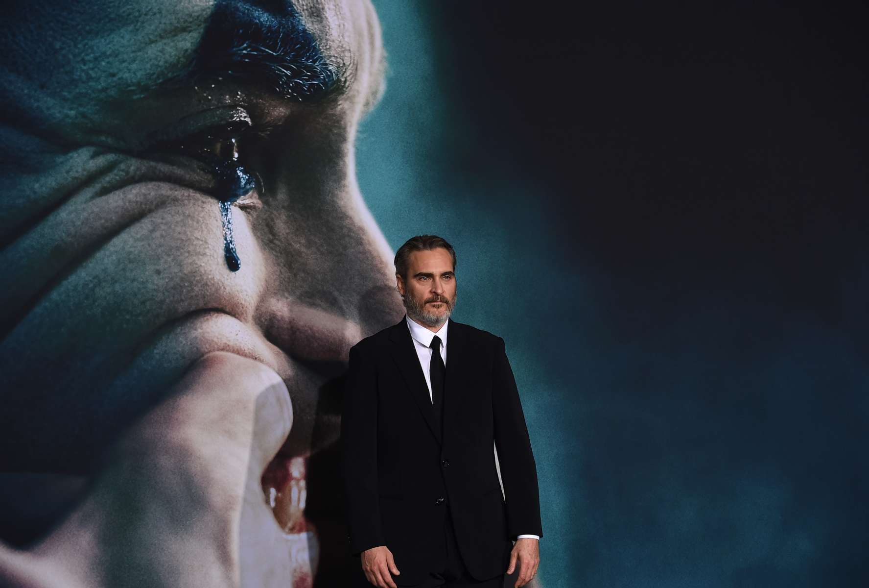 Cast member Joaquin Phoenix arrives at the Los Angeles premiere of “Joker” at TCL Chinese Theatre on September 8, 2019. (Photo by Jordan Strauss/Invision/AP)
