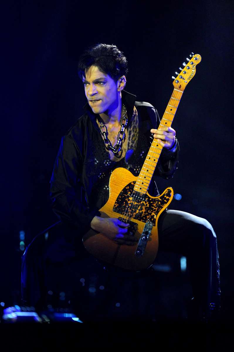 (EXCLUSIVE COVERAGE) Prince performs during his {quote}Welcome 2 Europe{quote} tour at Ahoy on July 26, 2011 in Rotterdam, Netherlads. (Jordan Strauss/ WireImage for NPG Records 2011)