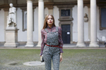 Xenia Tchoumitcheva - Milan Fashion Week, Sept. 2015
