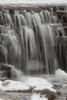 Snow Under the Waterfall