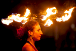 Firefingers (Israel) performs during the Ana Desetnica international street arts festival in Ljubljana, Slovenia, Jun 30 2012.