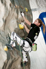 Maja Vidmar of Slovenia competes during the IFSC climbing world cup finals in Kranj, Slovenia, on Nov 18, 2012.