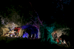 The world's largest live Nativity scene in a cave is staged in the world-famous Postojna Cave in Slovenia, Dec. 25, 2015.
