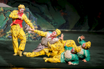 China National Peking Opera Company performs the Monkey King in Cankarjev dom Culture and Congress Center in Ljubljana, Slovenia, Dec. 31, 2015.
