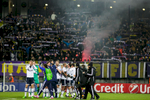 FC Schalke 04 celebrate victory against NK MAribor after the UEFA Champions League Group G match on December 10 in Maribor, Slovenia.